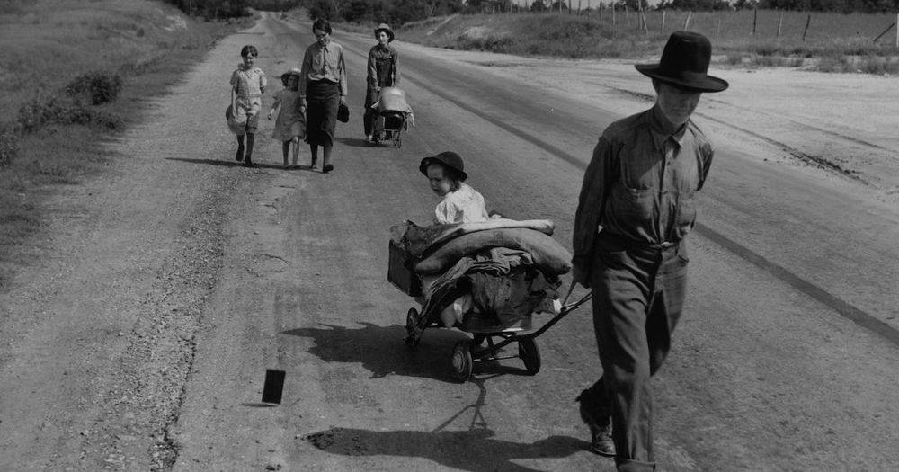 White Privilege
Pittsburg County, Oklahoma — 1938
This Oklahoma family was forced to flee their home in the midst of the Depression due to a drought that ravaged the middle of the country.