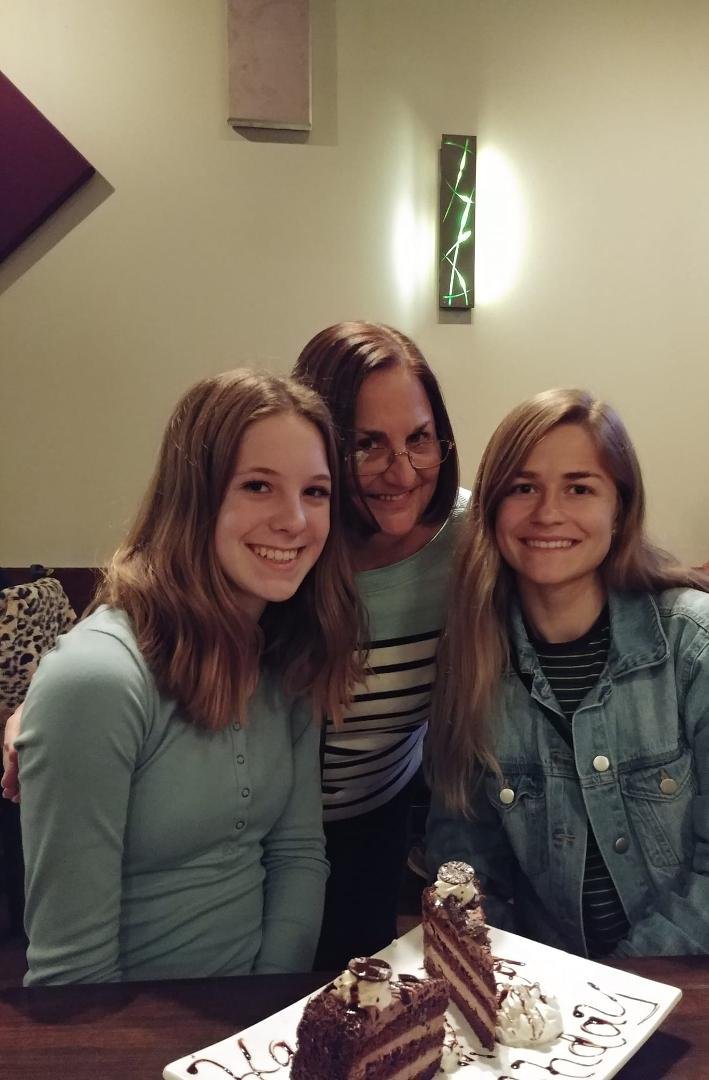 Happy Birthday Girls! Emily 3/6, Caleigh, 3/8, Grandma Naomi 3/9.  Love these girls!