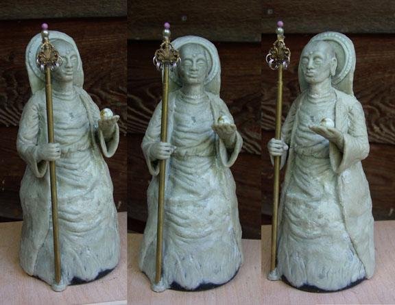 Jizo: Japanese God . Finder of lost children.