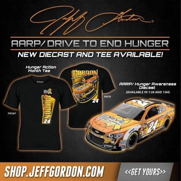 The Drive to End Hunger Hunger Action Month Team Chevy finishes first NASCAR Sprint Cup practice P21 in race trim at Richmond International Raceway. 10 lap averages look good. Some others in qualifying trim.
Check out the