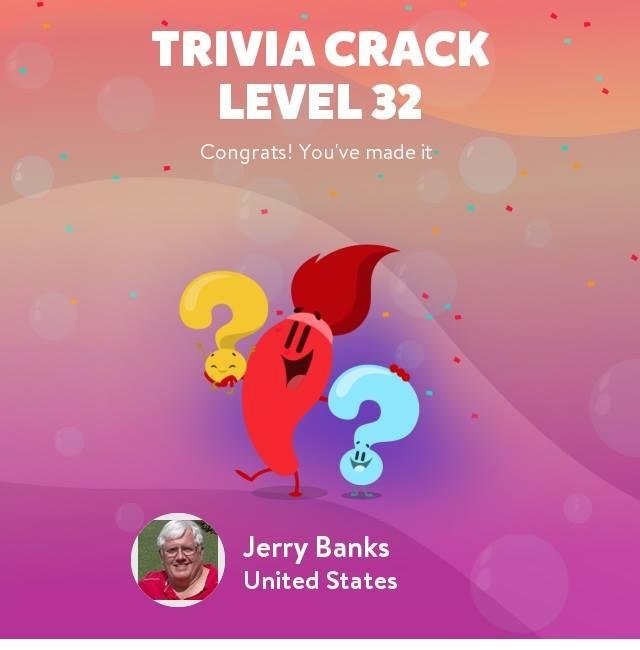 Jerry Banks' album, Trivia Crack Photos
