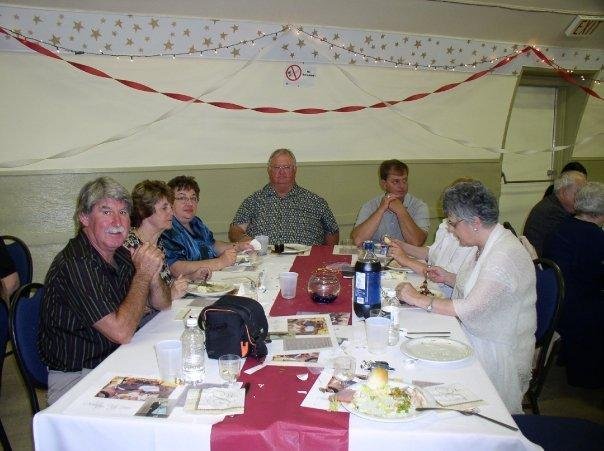 Dinner Guests from Australia.
