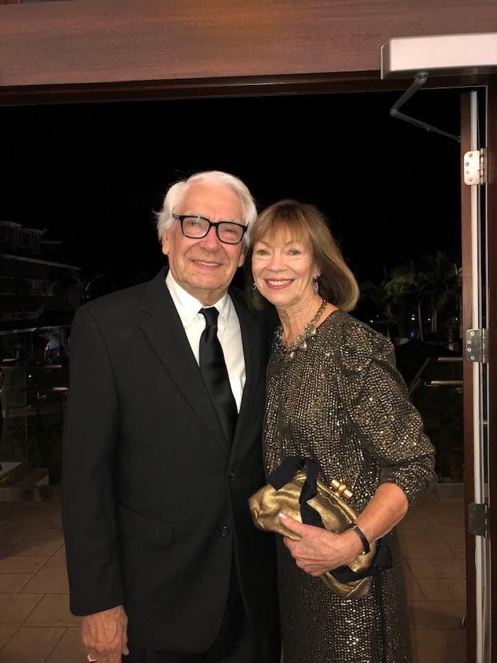 Rosemary and I enjoying an evening as guest’s at the Marine Corp Ball. Very well done!!