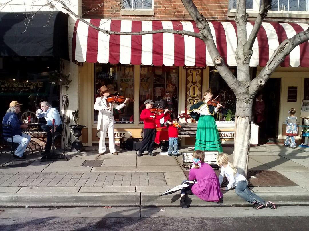 Down town Franklin TN Christmastime!