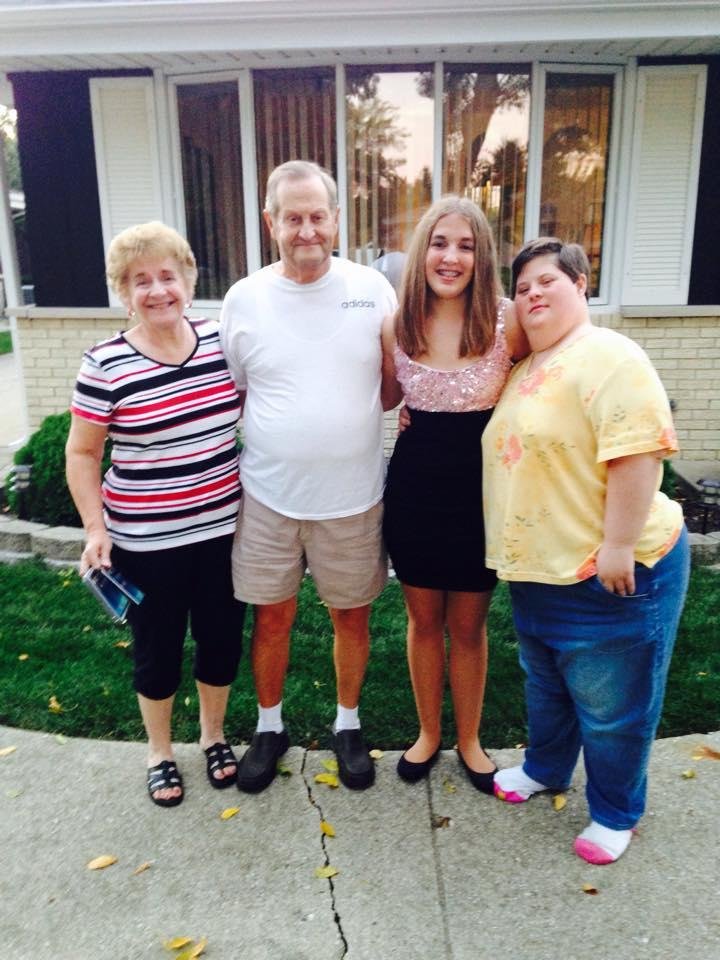 Granddaughters homecoming for sophomore year!