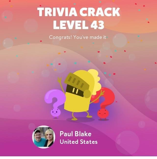 Paul Blake's album, Trivia Crack Photos