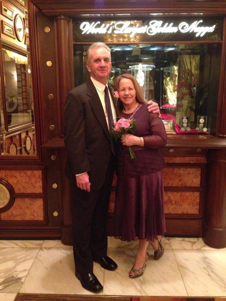 And may I introduce to you- Curt & Pam Alderman, united on Feb 21, 2014 in Las Vegas!