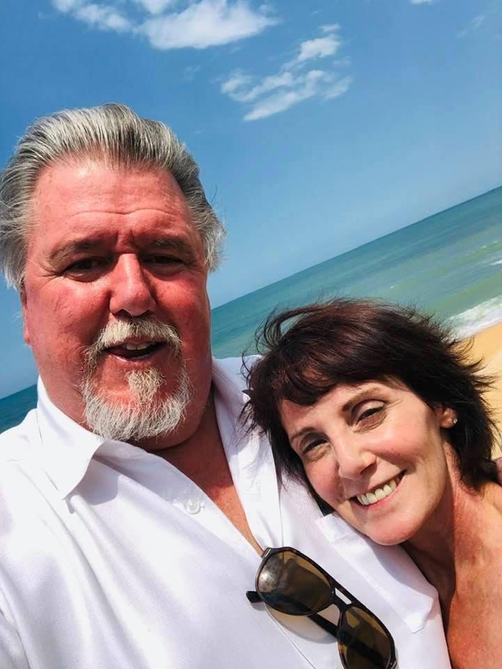 Another day at the beach with the love of my life