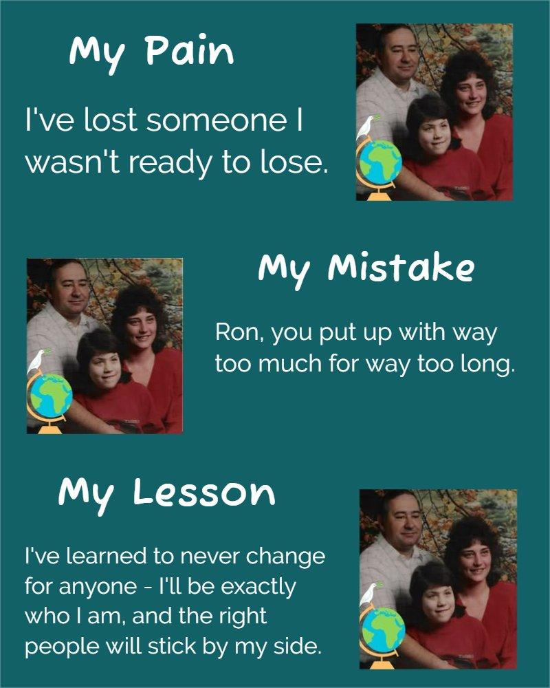 Nobody's Perfect! - Touch The Photo To Reveal Your Pain, Your Mistake and Your Lesson