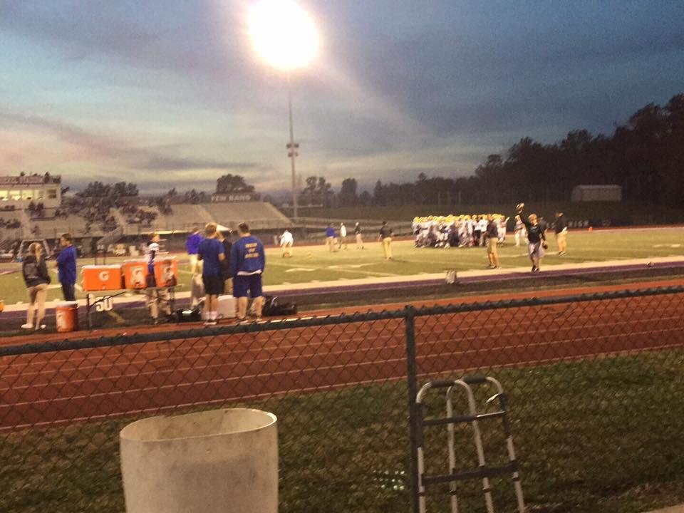 Friday night lights second round play off game