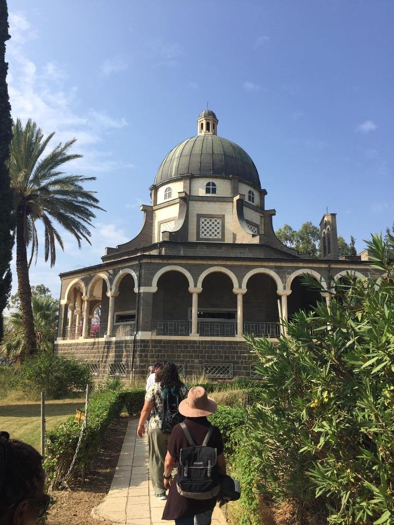 Mount of the Beatitudes - where Jesus blessed his disciples and gave his Sermon on the Mount.
Blessed are the peacemakers,
for they will be called children of God.