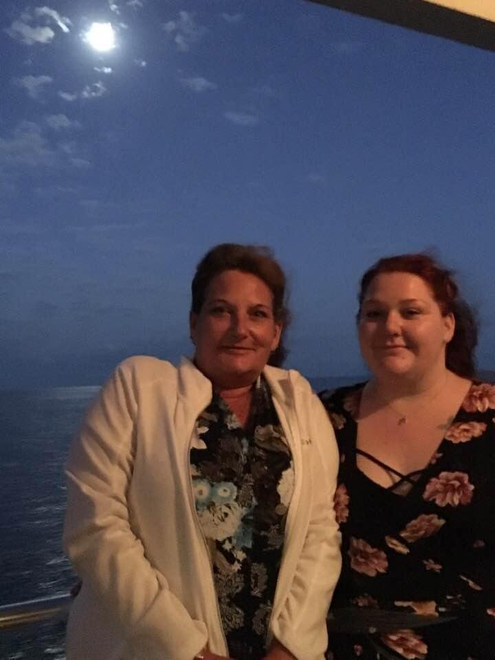 My beautiful wife and step daughter
