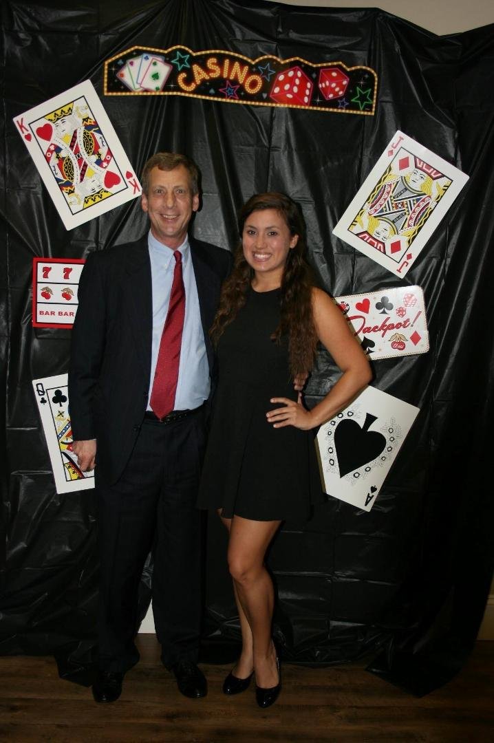 Another picture from father - daughter night at Ashley's Sorority.