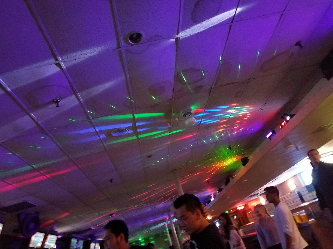 WHO'S FEELING COSMIC TONIGHT?? I AM!!
At COSMIC BOWL!!!!!