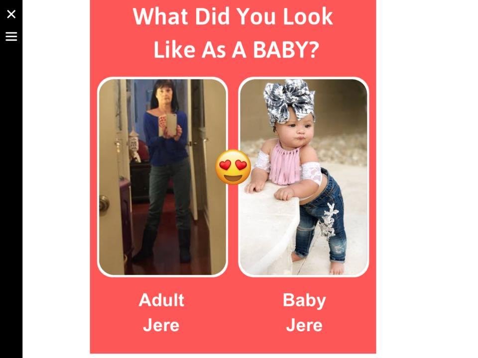 That would be more like my granddaughter Carolina!