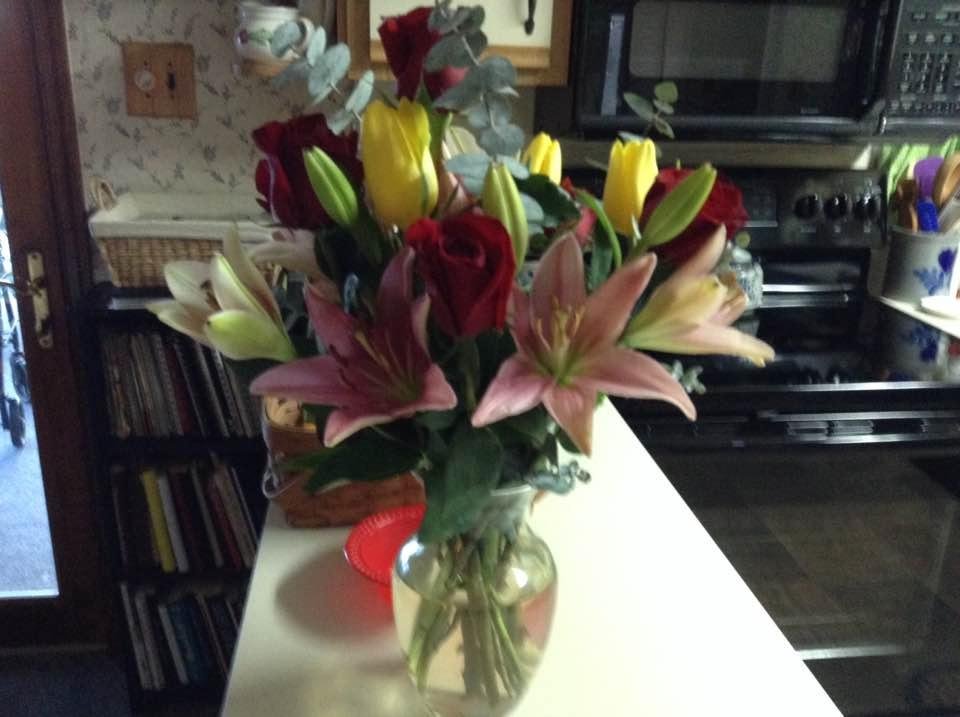 A visit from Silk and Fresh Florist,