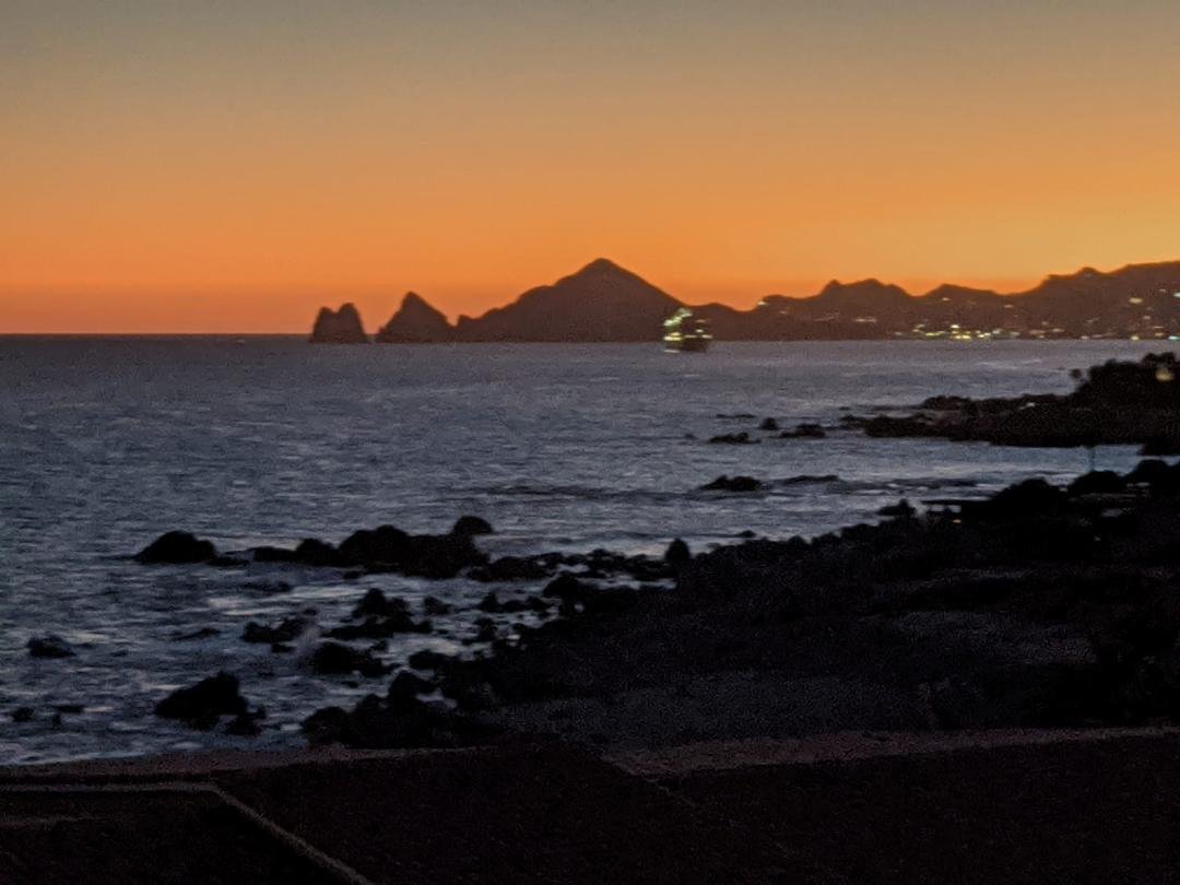 Cabo at sunset.