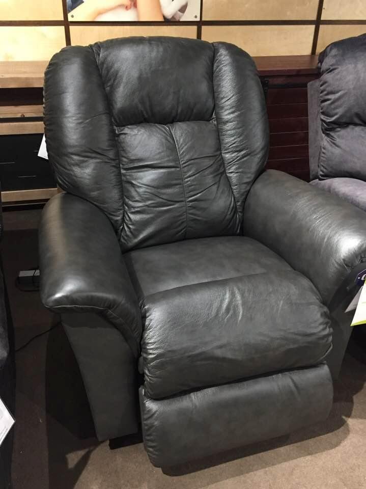 Bought two new leather recliners yesterday. So excited! They’re power ones so we can really enjoy quiet time and my injuries! Still not claiming being old though!