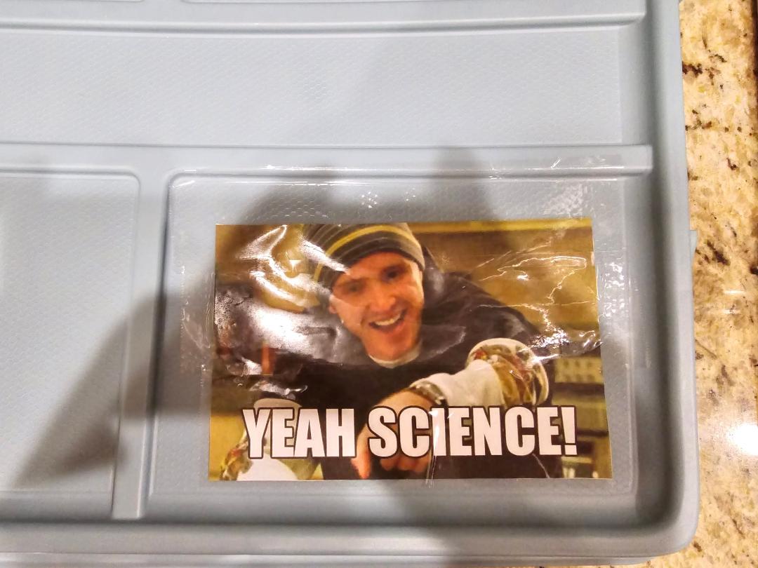 Made my contribution to Wills science kit.
