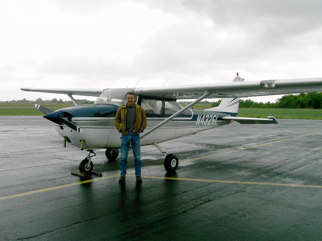 Henry White- 1st time he has ever been flying