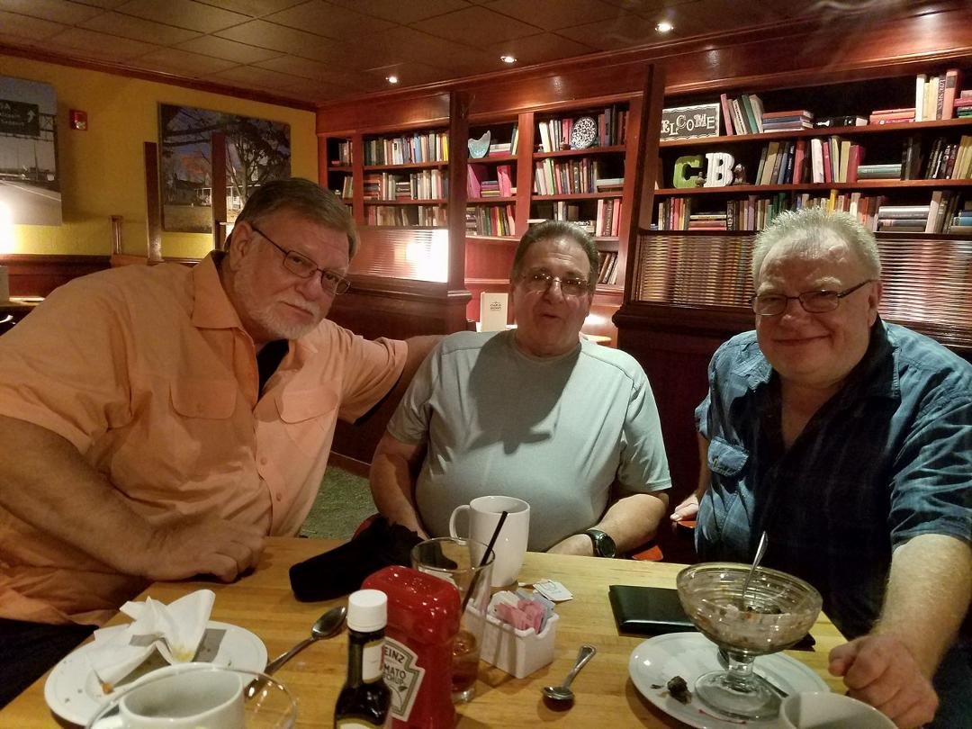 Hangin' with my old friends - I mean young friends 😊 - Raymond Potwora & Thomas Picarello.