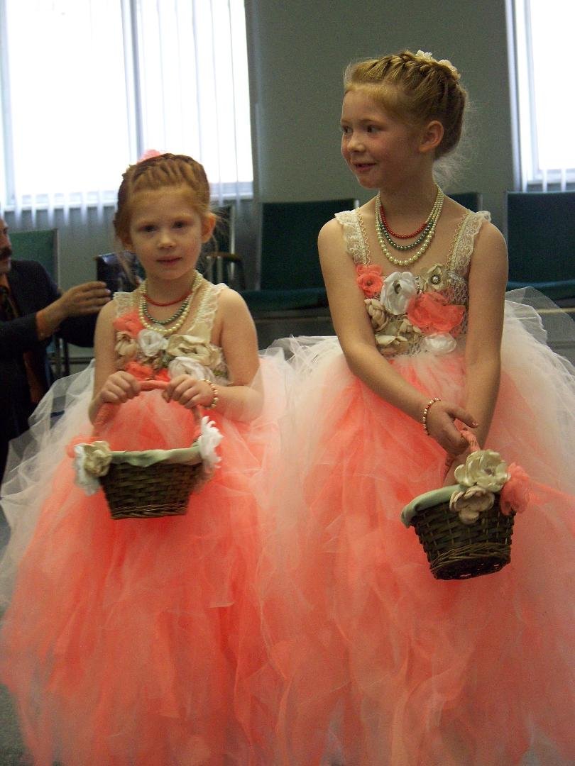 The flower girls