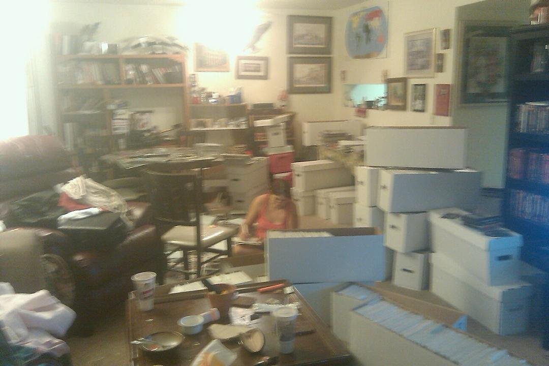 This is what happens when you organize a comic book collection