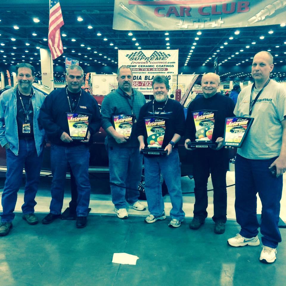 KILLING IT AT AUTORAMMA 16, 6 ENTRIES 2 1ST, & 3 PLACES !!! SPECIAL THANX TO T&F COLLISION,RON D,AND JACK WAX.