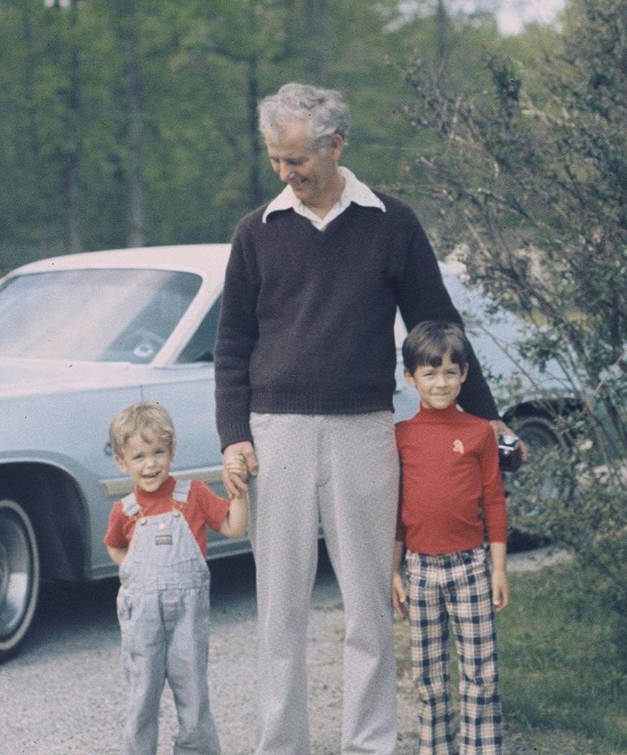 Happy Birthday, Kerry. Today the baby of my family turns 41. Picture shows him with his brother and my dad in 1978. Kerry was 4 and Kevin was 6.