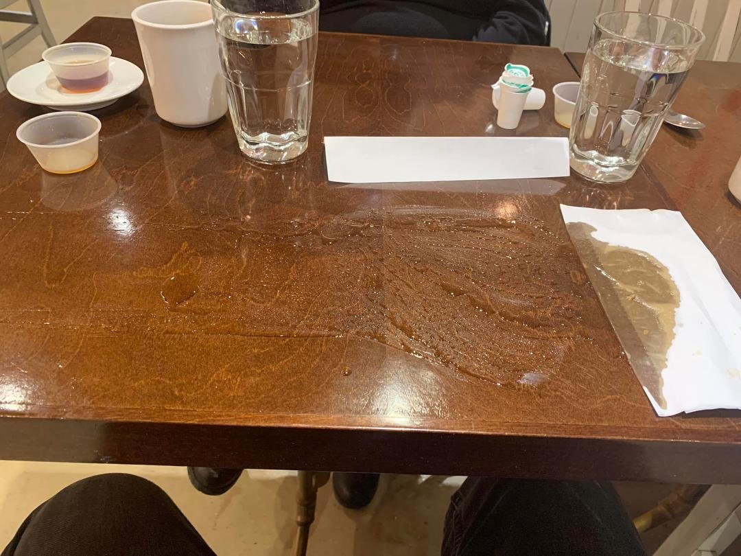 Apparently I make a mess! Gonna get banned! 😯