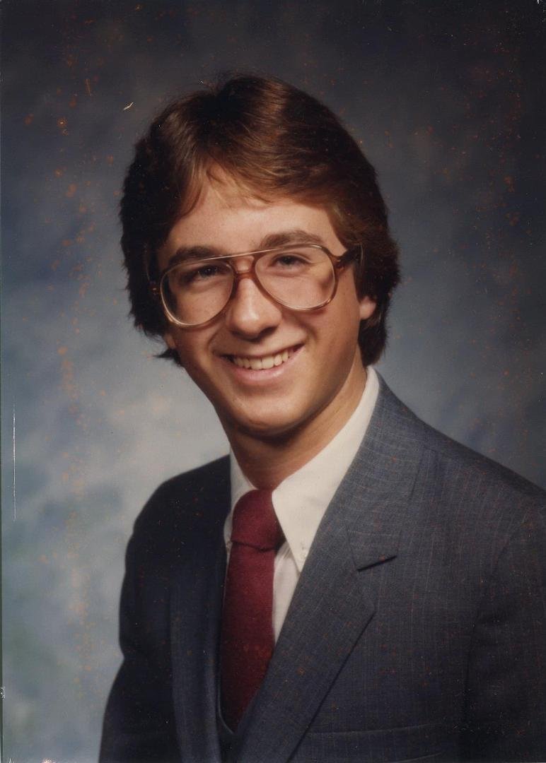 In support of this year’s seniors, share YOUR senior picture no matter how old you are. Come on friends, dig out those boxes of memories!! Let’s see everyone’s pics! Just copy, paste and change your school/year.
John Dickin