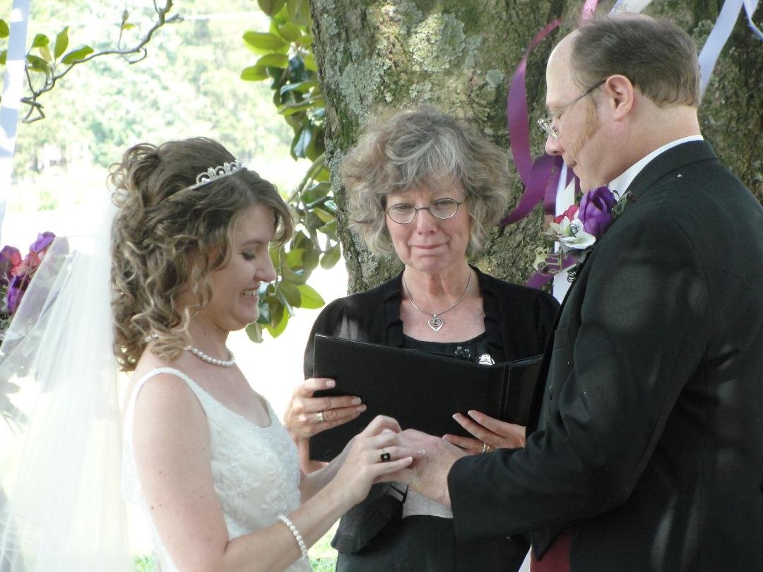 Kim and Michael make a lifelong commitment