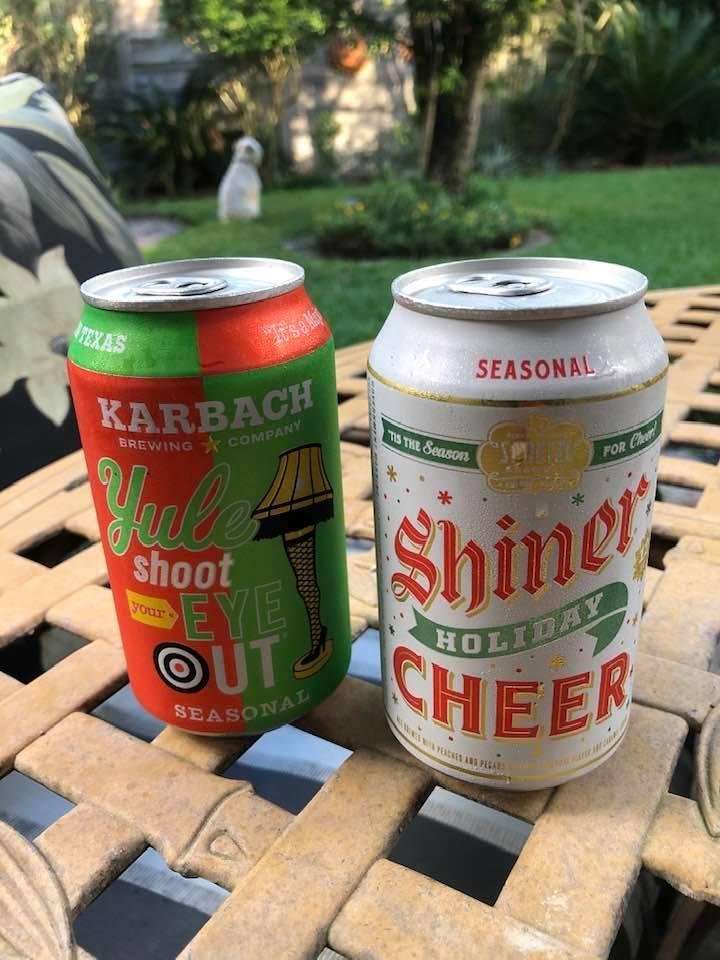 On the light side, these are my two favorite Christmas Ales. Out early this year for my weight gaining pleasure! Penny in the background, can’t have any.