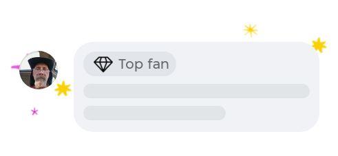 With ozzie5772 – I just got recognized as one of their top fans! 🎉