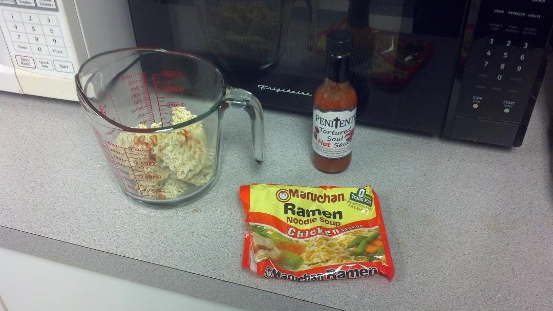 The best way to add flavor to your Ramen noodles!