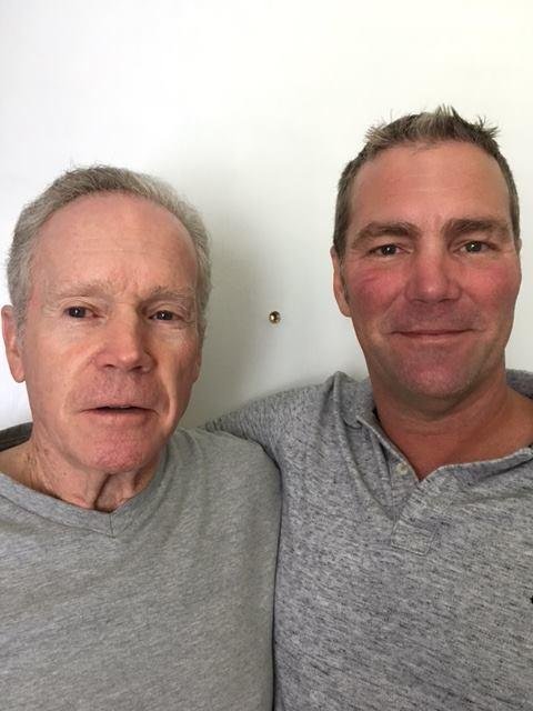 Happy Father's Day to these two special men. And to Leslie Harris, too.
