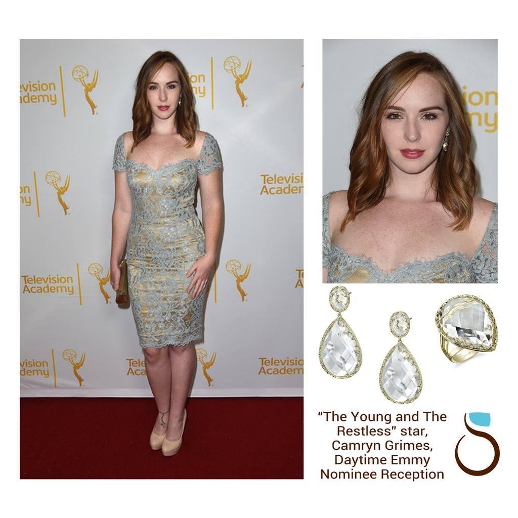 Camryn at the pre emmy party Thursday night