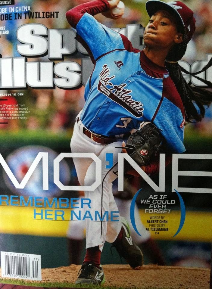 Alright, there hot and fresh! Folks go get this SI edition! This little girl is so deserving! Congrats Mo'ne !
