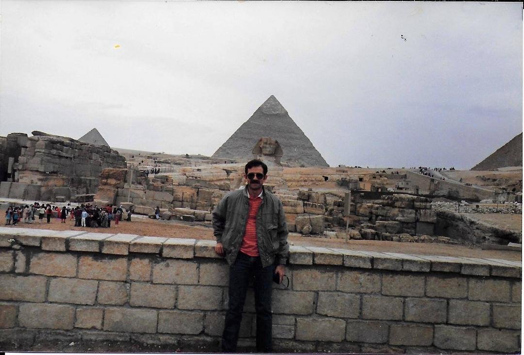 Cairo, 1987 with the USS Charles F Adams (DDG-2)