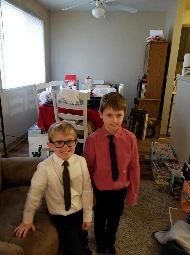 My Handsome grandsons.