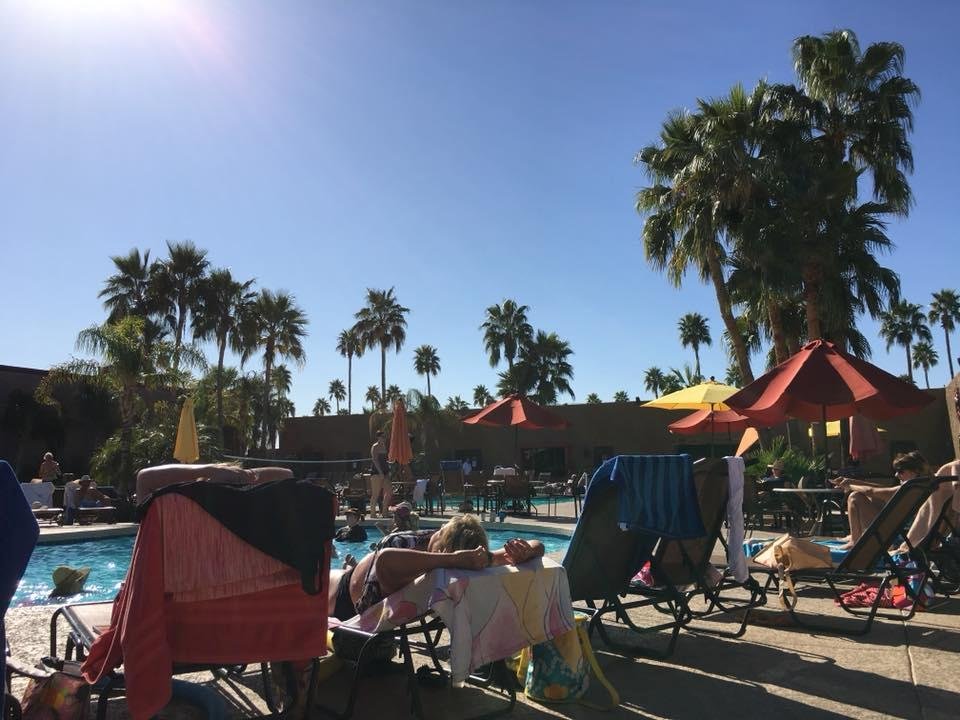 It was a busy day at the pools today in Mesa as it’s going to cool down to 19-20 c this week!!