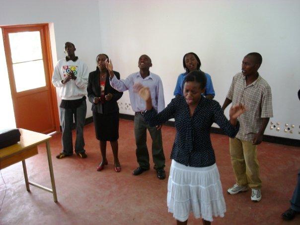 They too love to sing and worship Jesus.