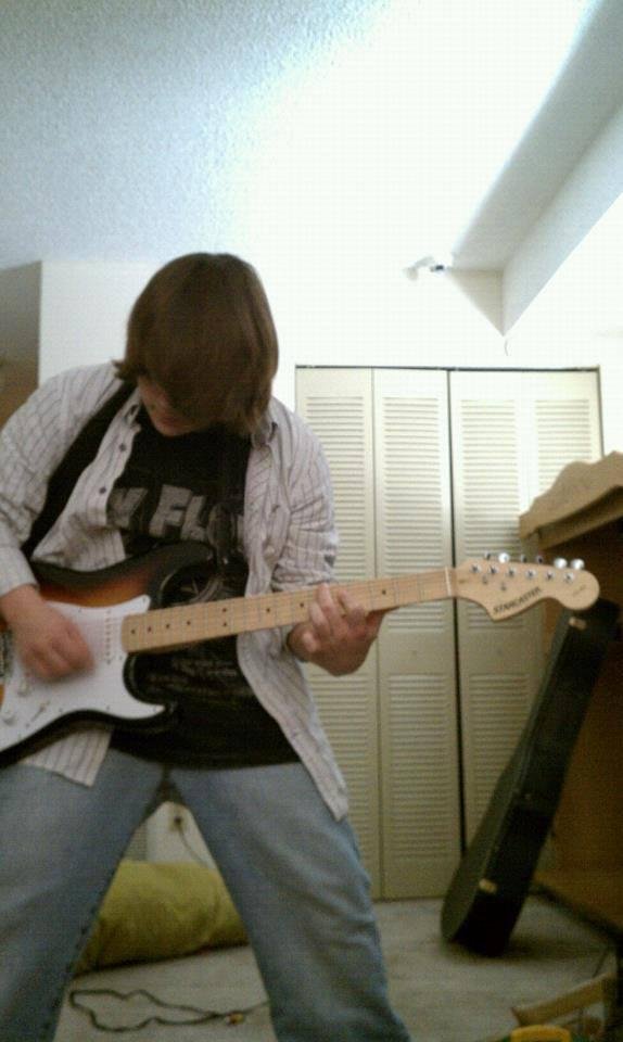 Caelan playing "Comfortably Numb"