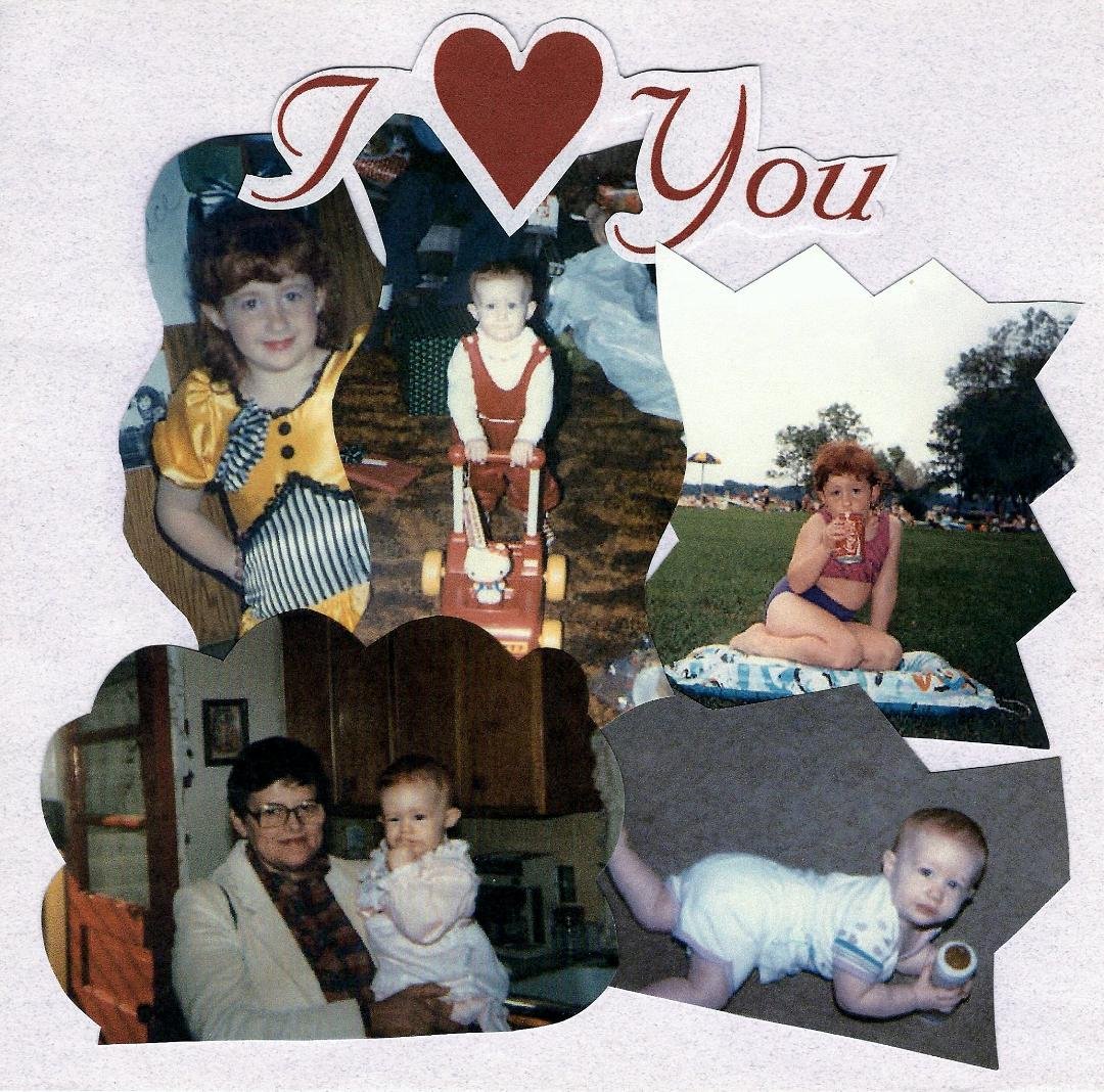 My granddaughter made this for me years ago. I still treasure it.