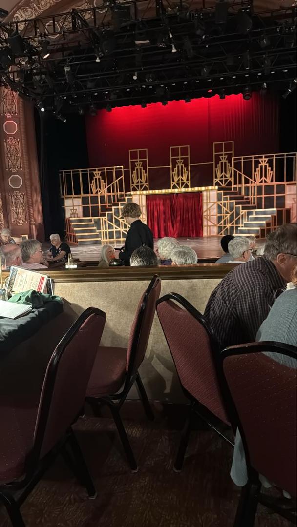 Celebrating our 34th anniversary watching Chicago