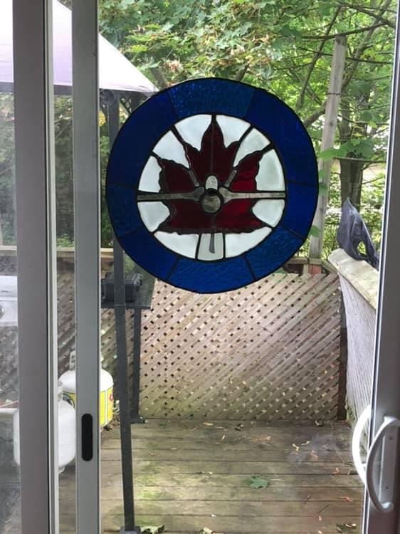 Finished this the second time , got it done ready to wax it took a pic of it then dropped it smashing some of the stained glass