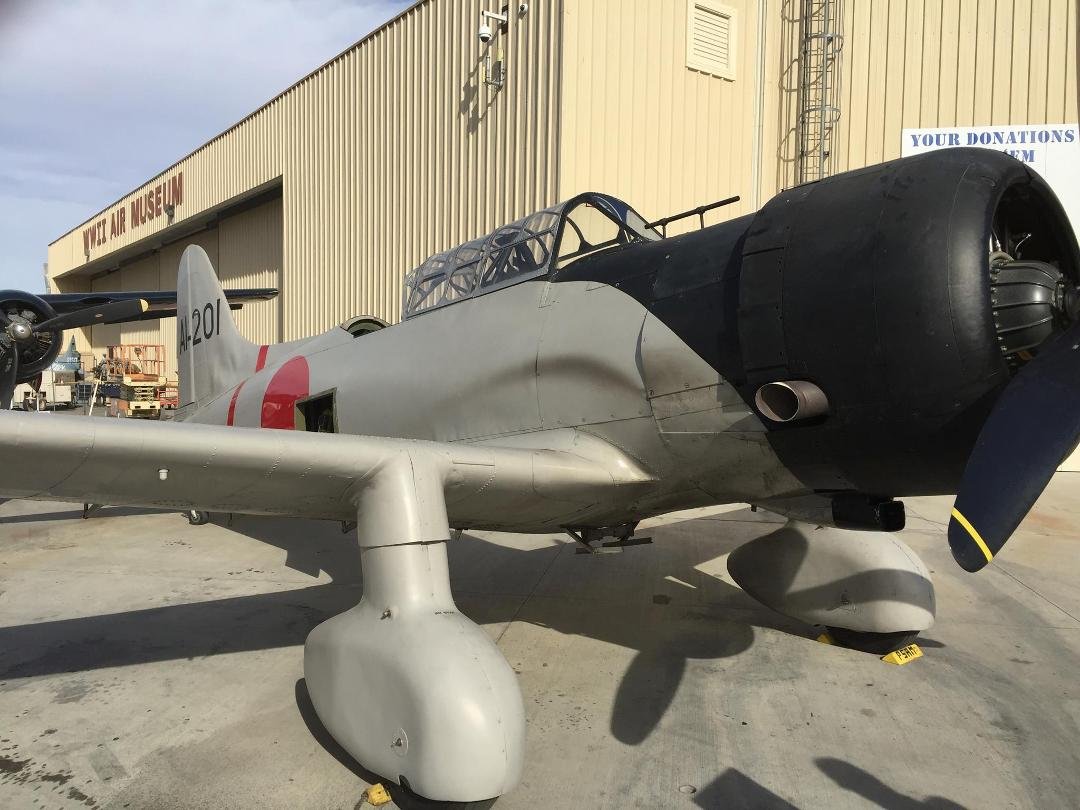 Here's the Aichi Val at the Palm Springs Air Museum.