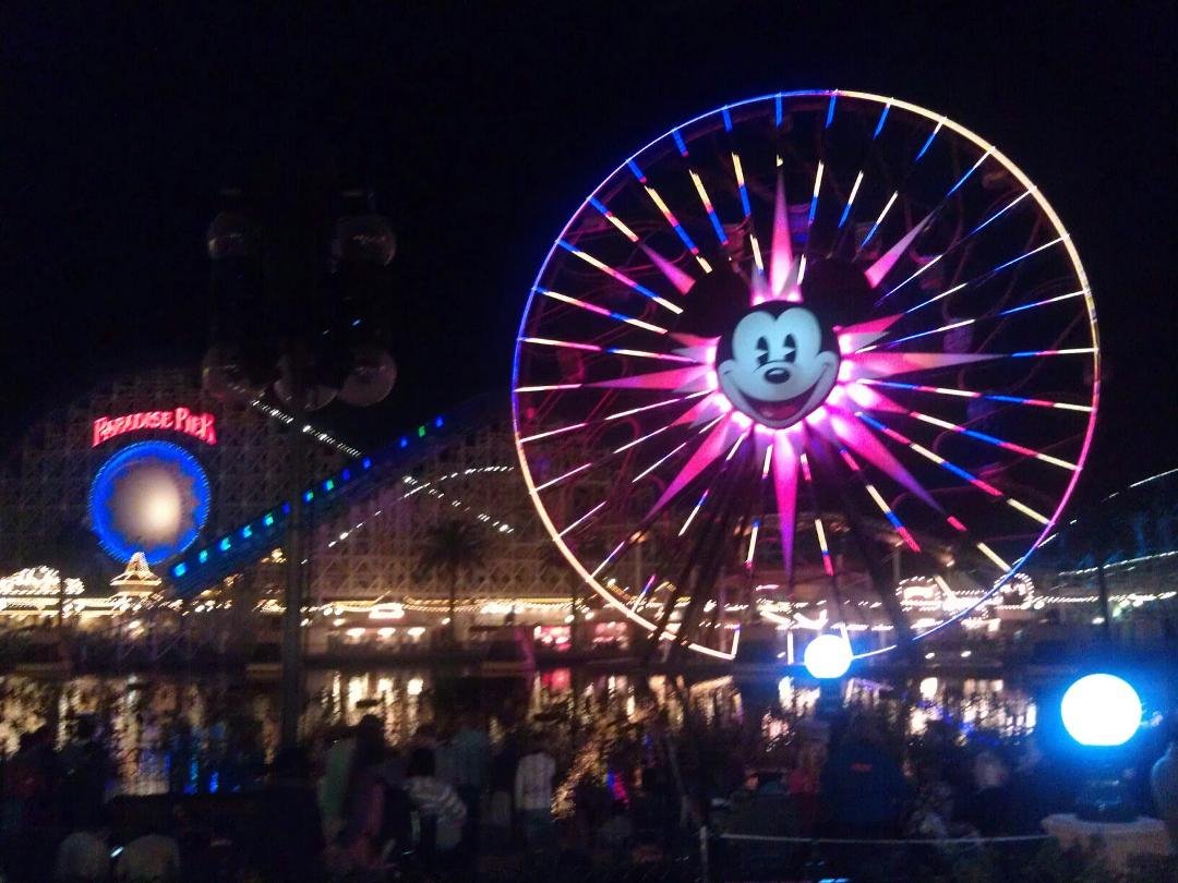 Having fun with mickey!