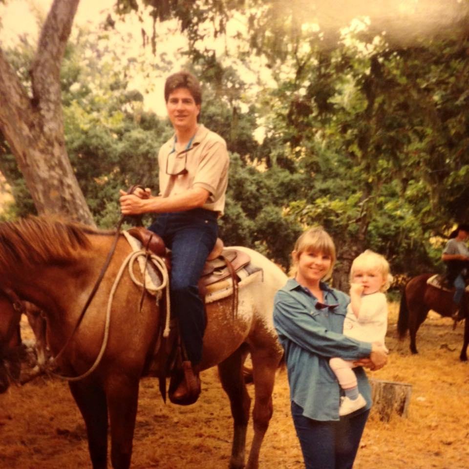 TBT. Alisal Guest Ranch 1992! With Michelle Cancellier