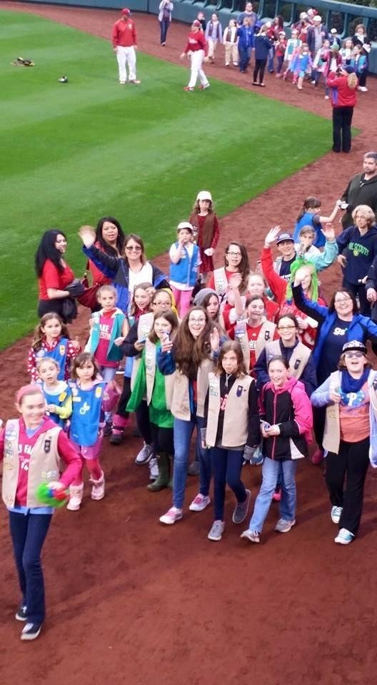 Grace at Phillies Game....................